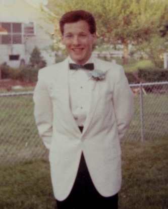 High School Junior Prom picture, from May 1964.