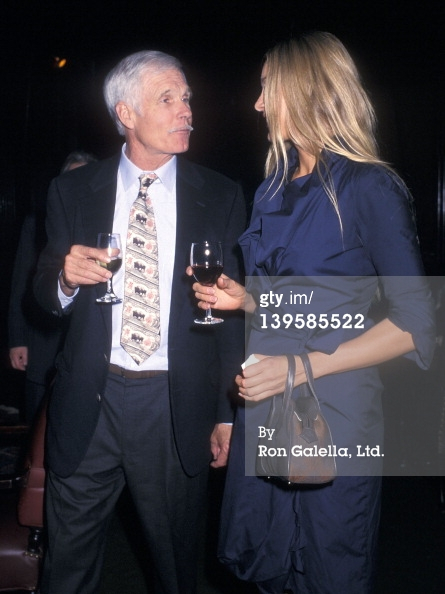 NEW YORK CITY - OCTOBER 28: Businessman Ted Turner and actress Elena Kolpachikova attend the Town Hall's 80th Anniversary Gala on October 28, at the Harvard Club in New York City. (Photo by Ron Galella, Ltd./WireImage)