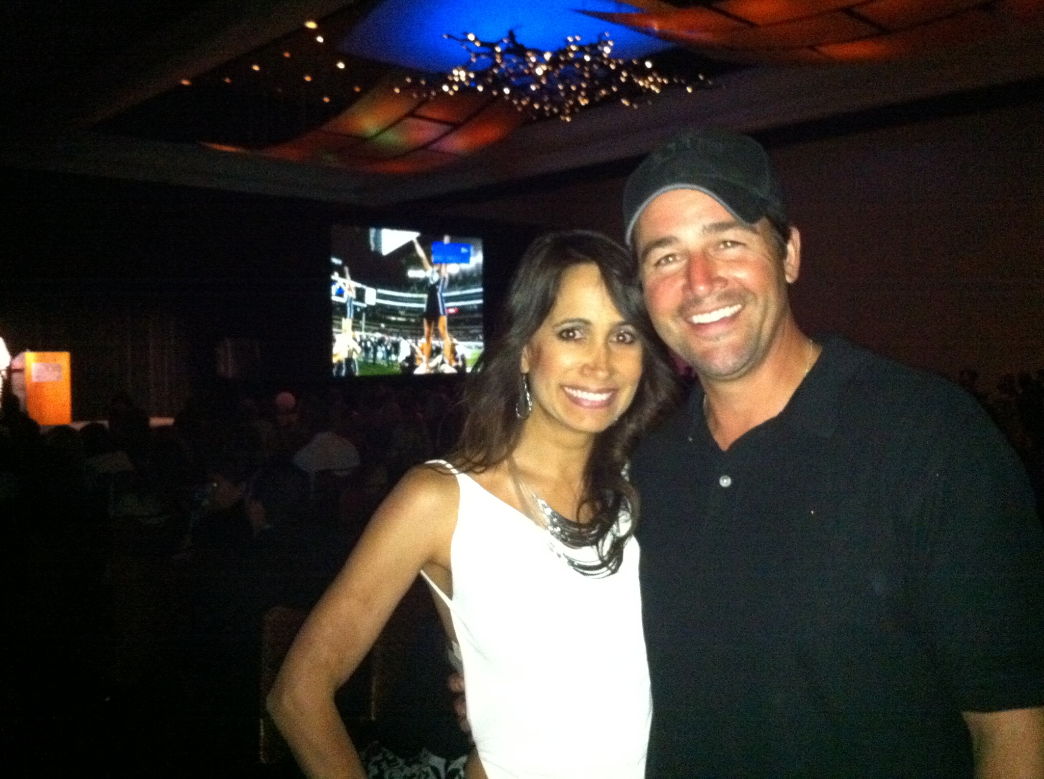 with Kyle Chandler at the Friday Night Lights Season Premiere, 2011