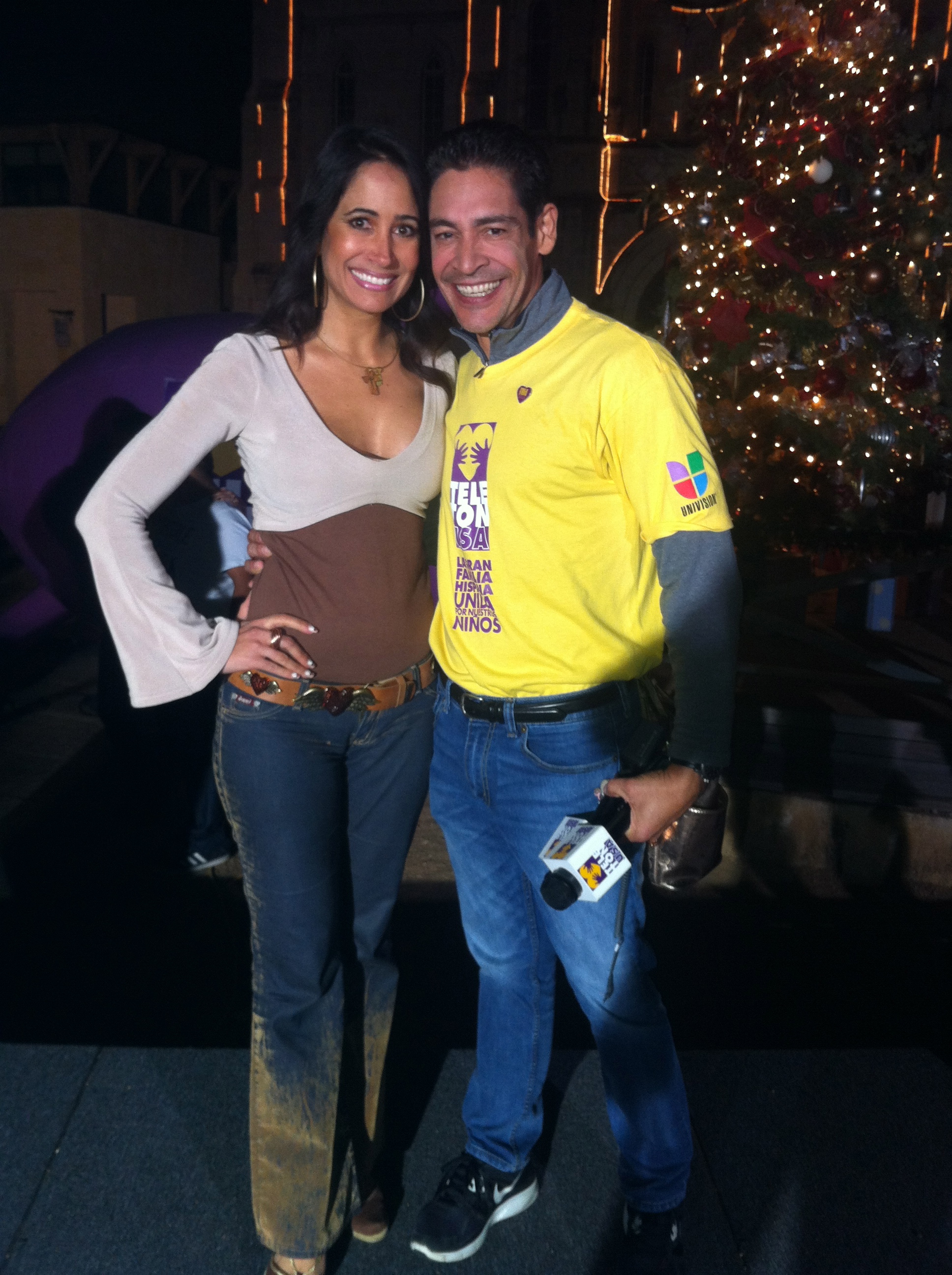 With my friend and UNIVISION's 