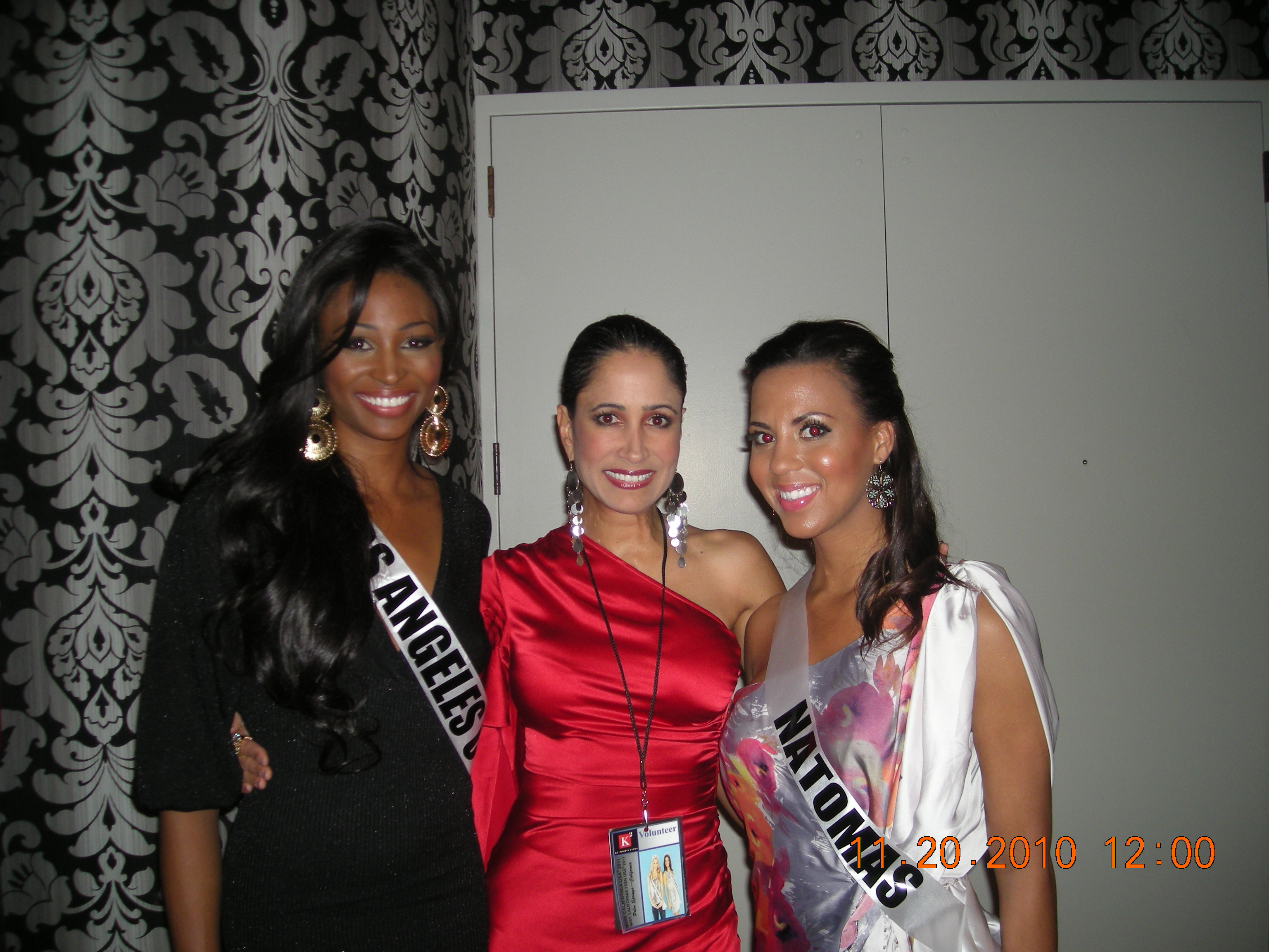with Nana Meriweather, Miss USA 2012