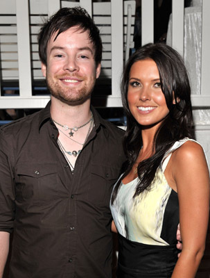 Audrina Patridge and David Cook