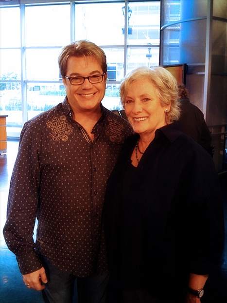 Donnie with Betty Buckley