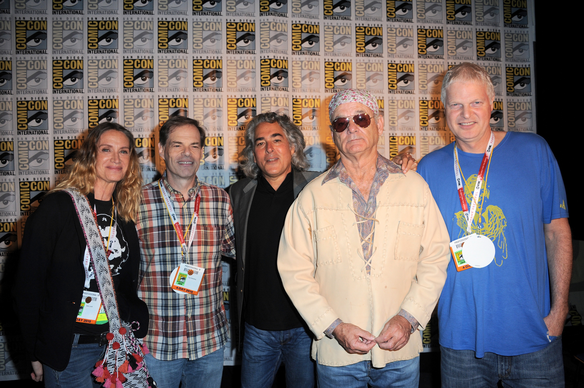 Bill Murray, Kelly Lynch, Steve Bing, Mitch Glazer and Tom Ortenberg