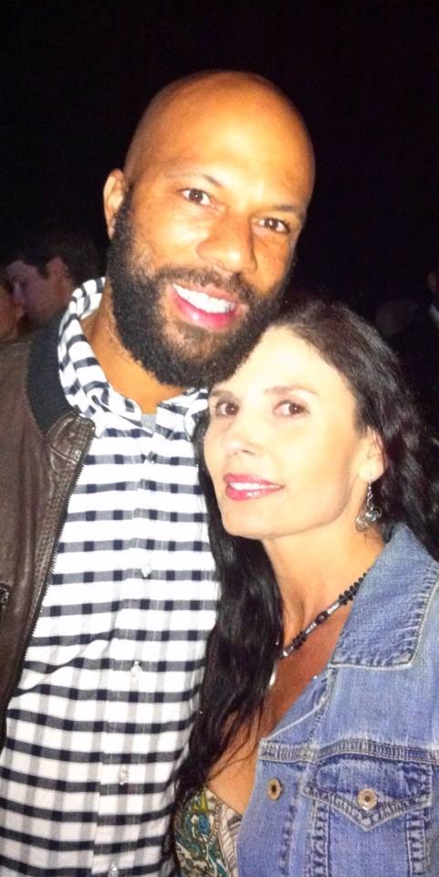 Hell on Wheels Wrap party 2012 Common & Lesia