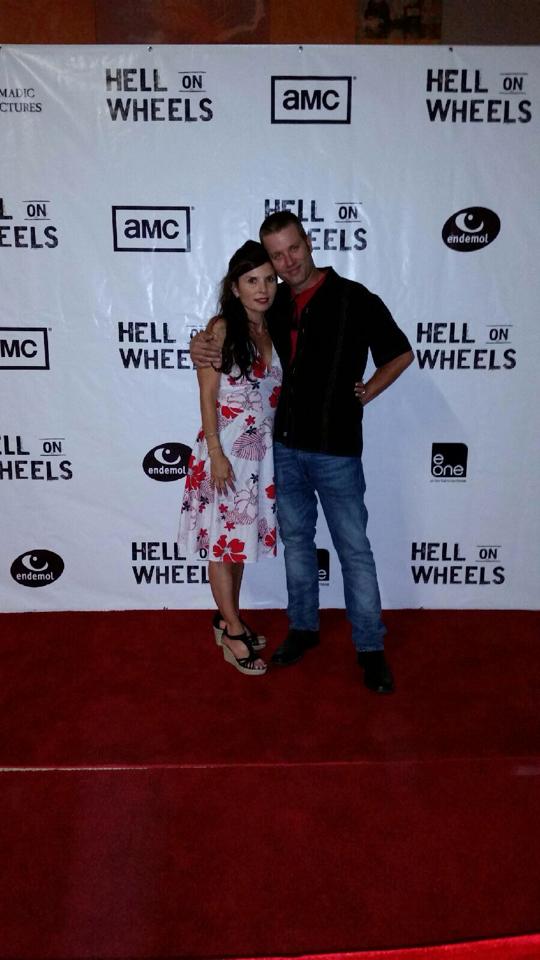 Lesia T. Bear & Jack Crowells at the Hell on Wheels Wrap Party 2014
