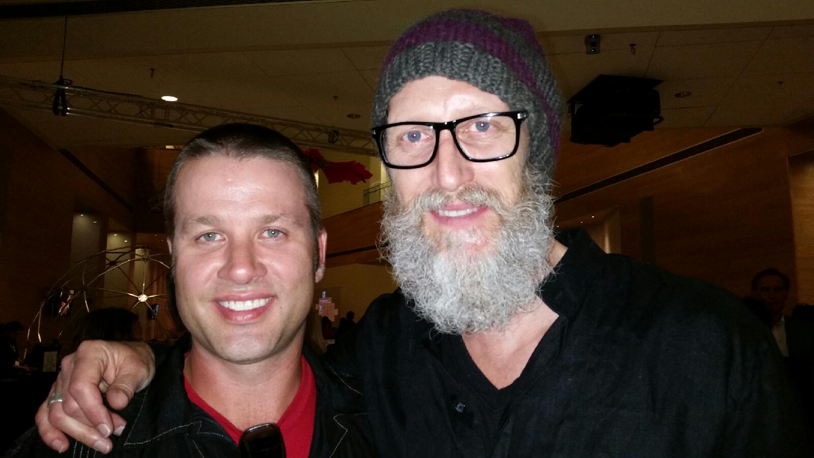 Jack's favorite character The Swede, Christopher Heyerdahl Hell on Wheels Wrap party 2014