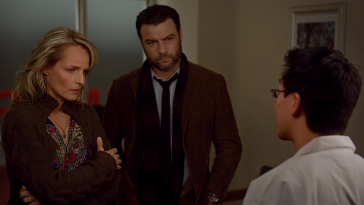 Still of Helen Hunt, Liev Schreiber, and Albert M. Chan in Every Day