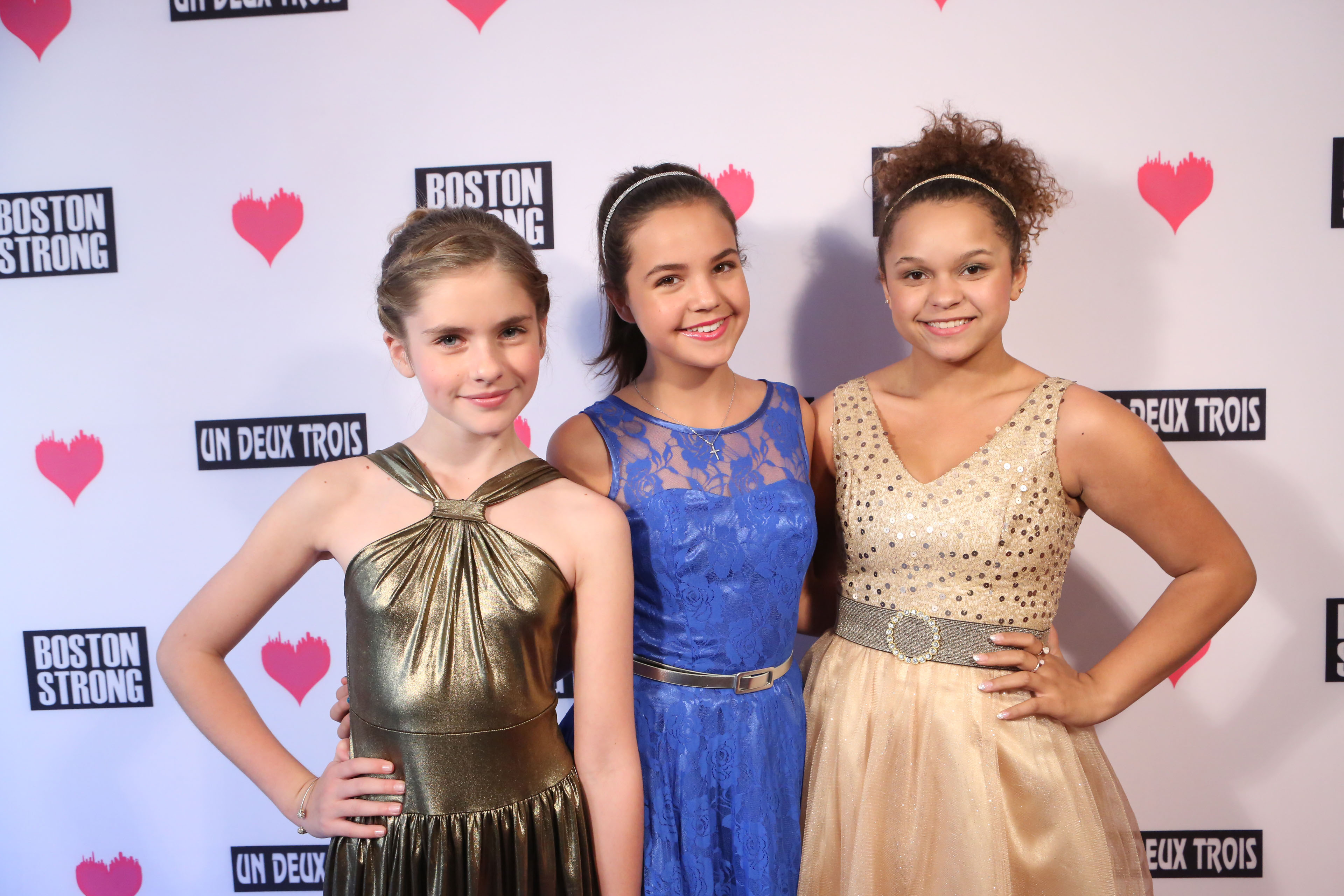 Taylor Ann Thompson with Bailee Madison and Rachel Crow - Un Deux Trois - Boston Charity Event - May 15, 2013