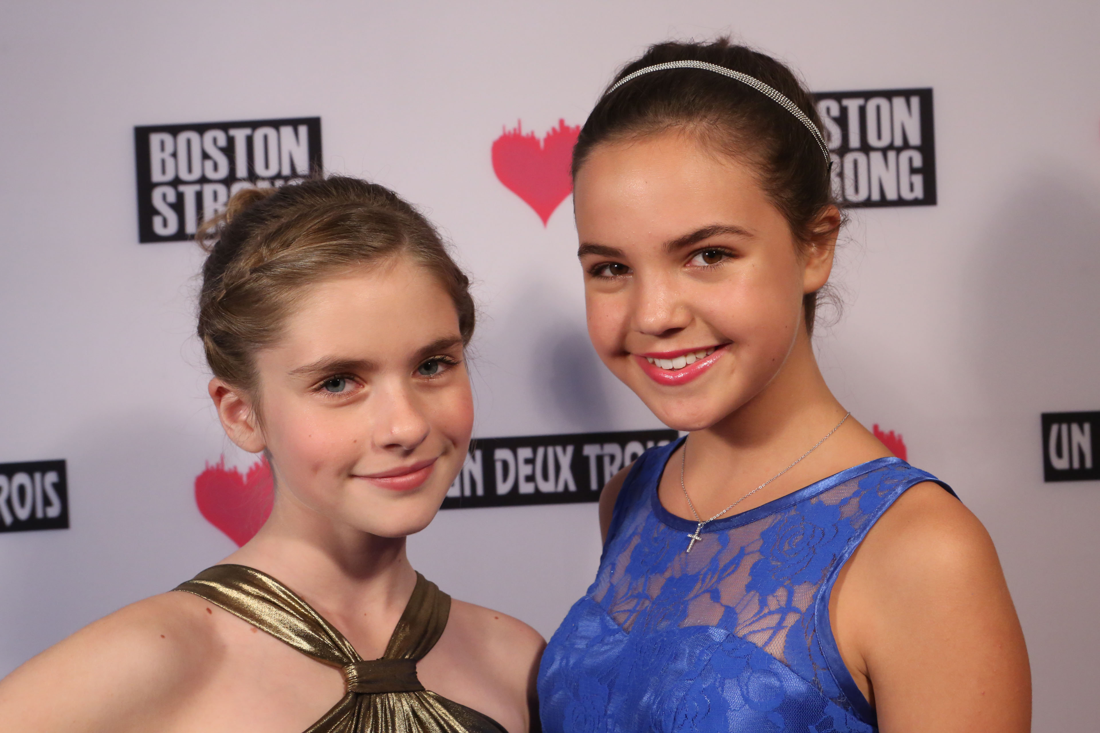 Taylor Ann Thompson with Bailee Madison - Un Deux Trois - Boston Charity Event - May 15, 2013