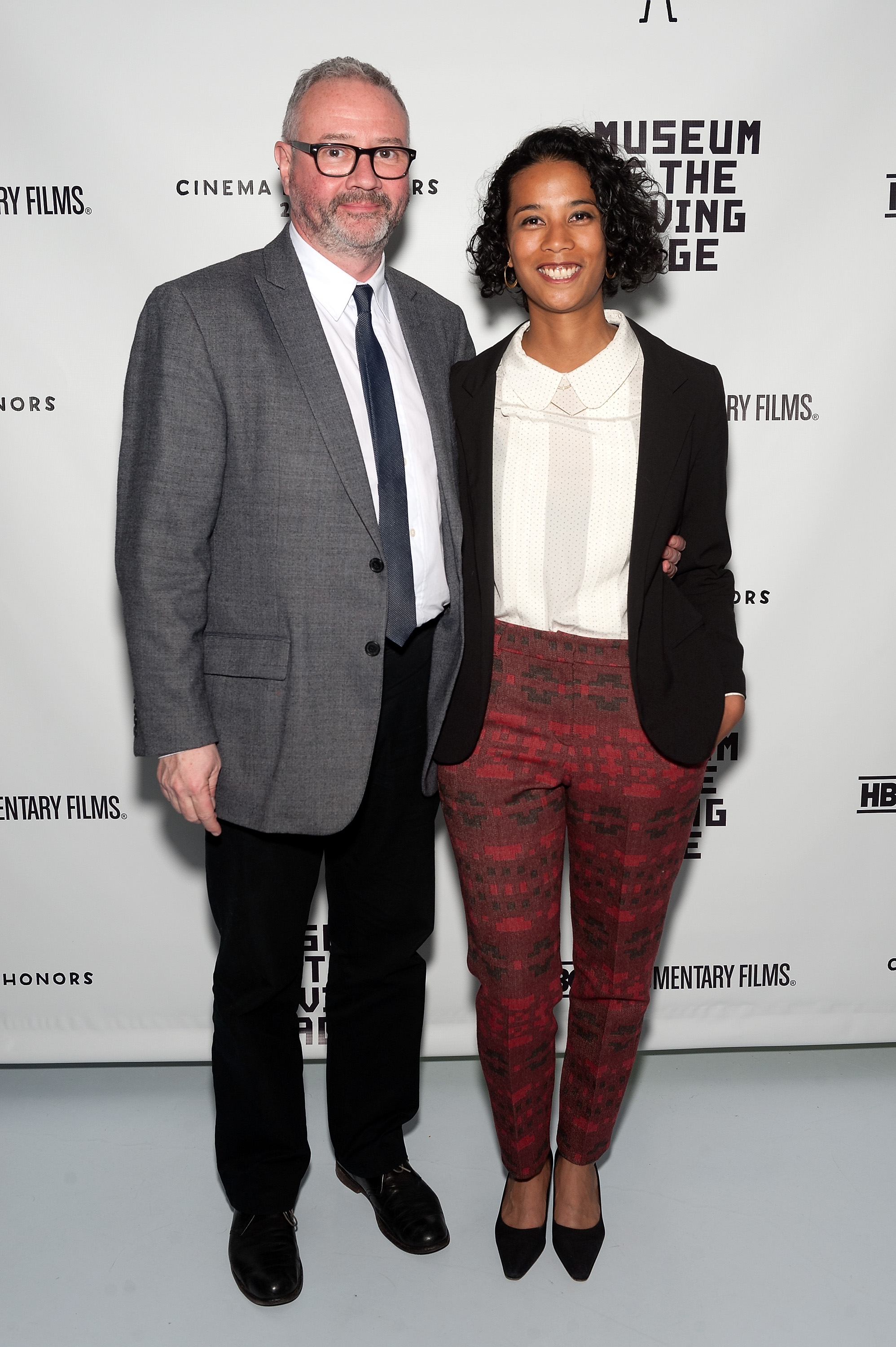 Simon Kilmurry, Christine Turner at Cinema Eye Honors, Museum of Moving Image, New York City