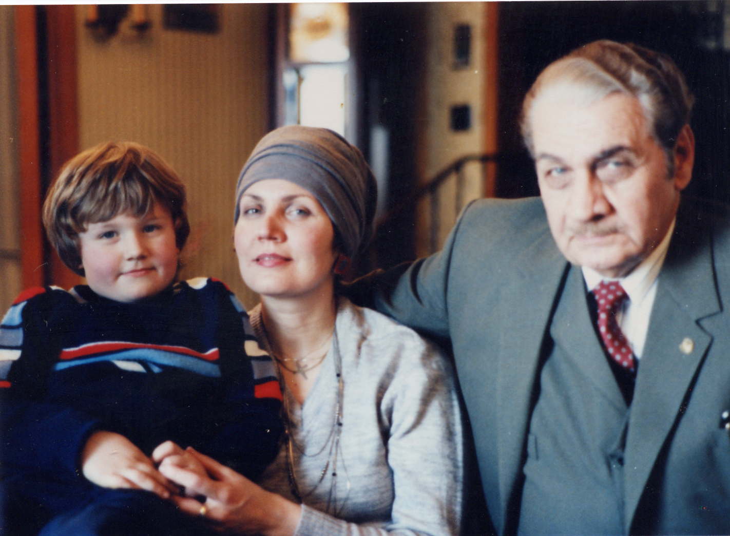 CONRAD, ELEONORA & PAPA NICHOLAS