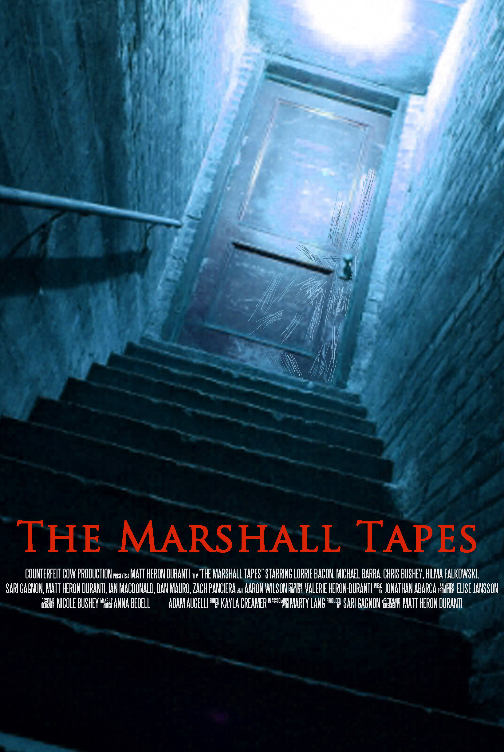 Poster for the film, The Marshall Tapes.