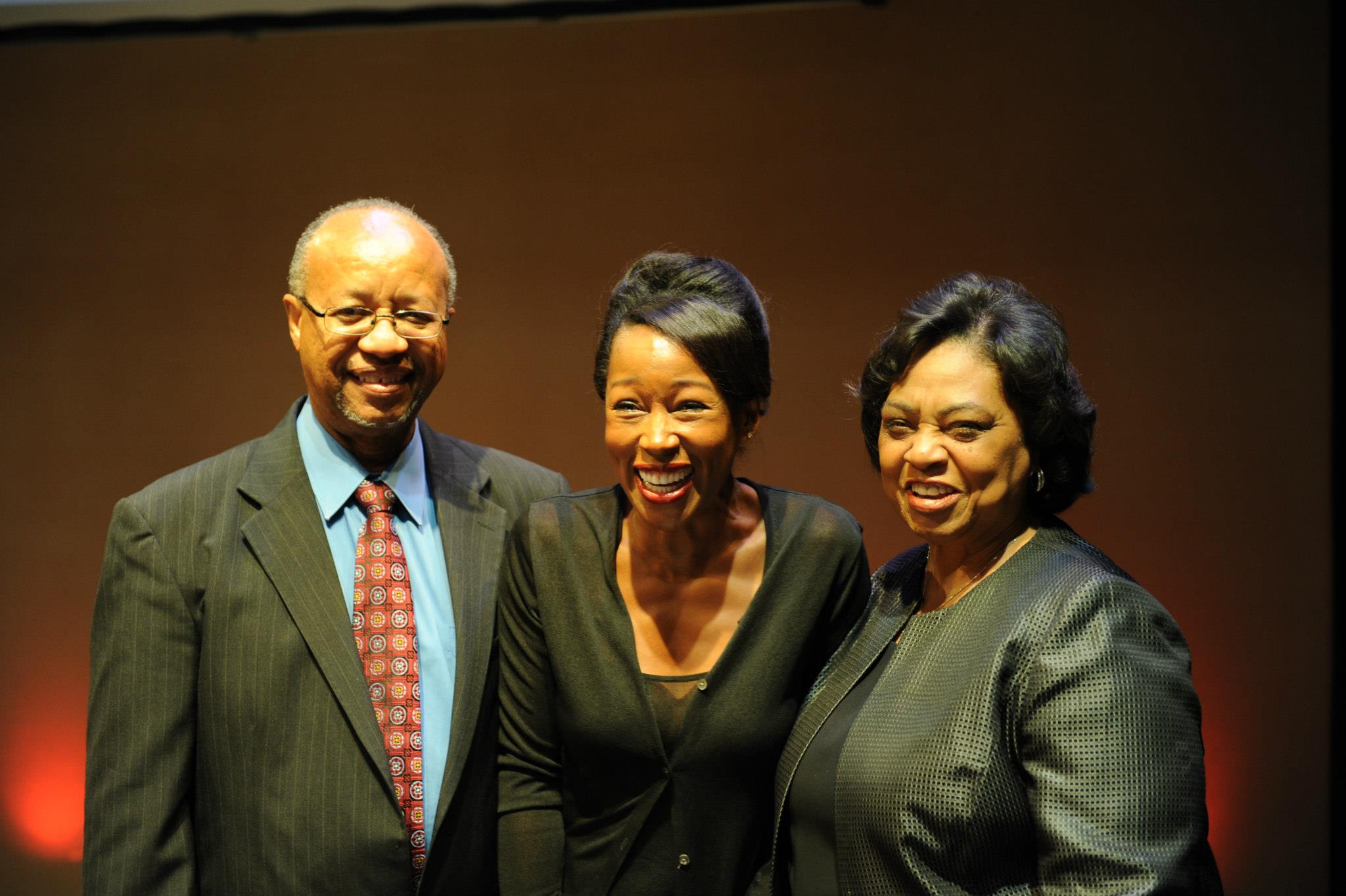 Mr Charles Sherrod, JoAnna, and Mrs Shirley Sherrod author of 