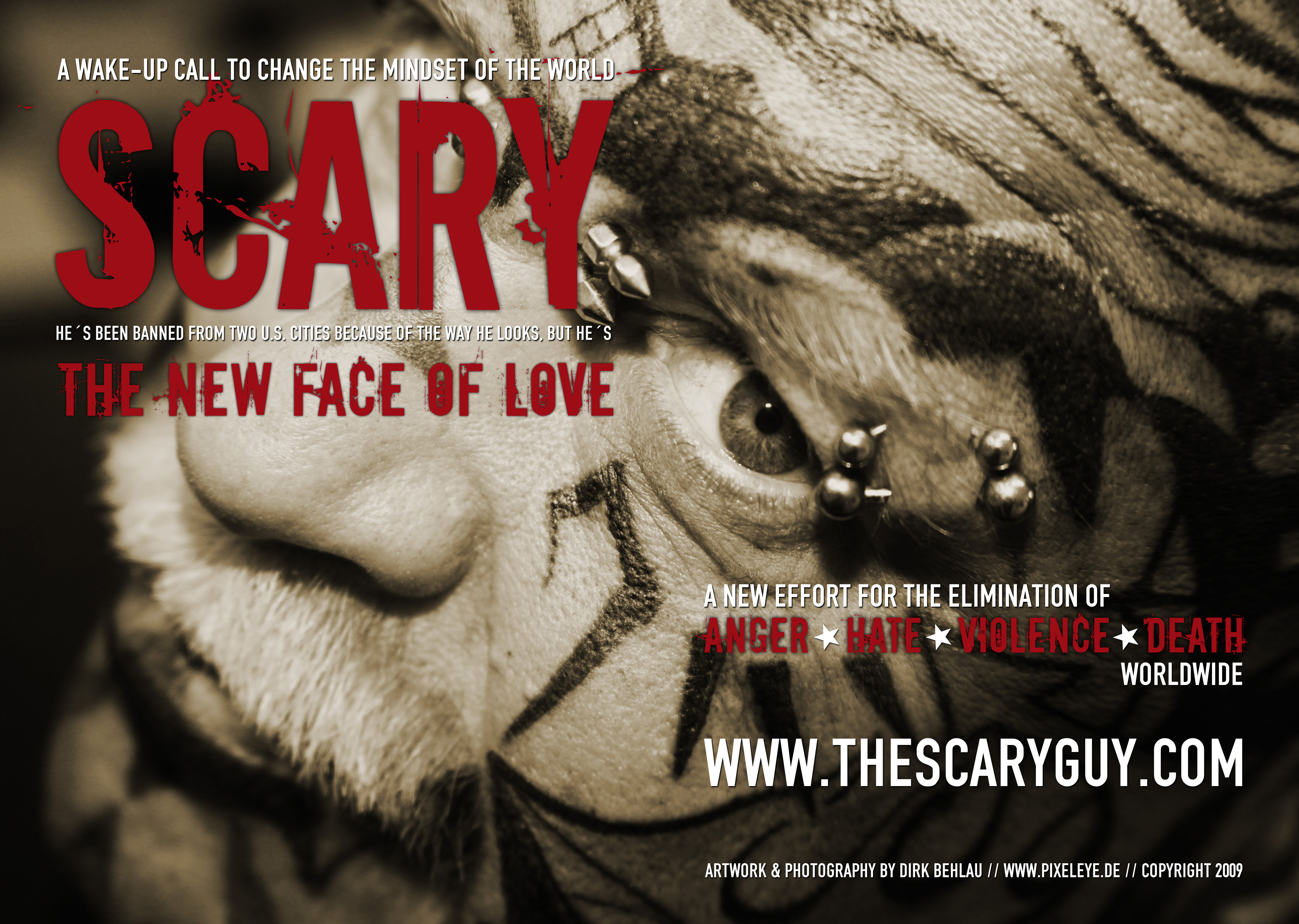 The Scary Guy Poster