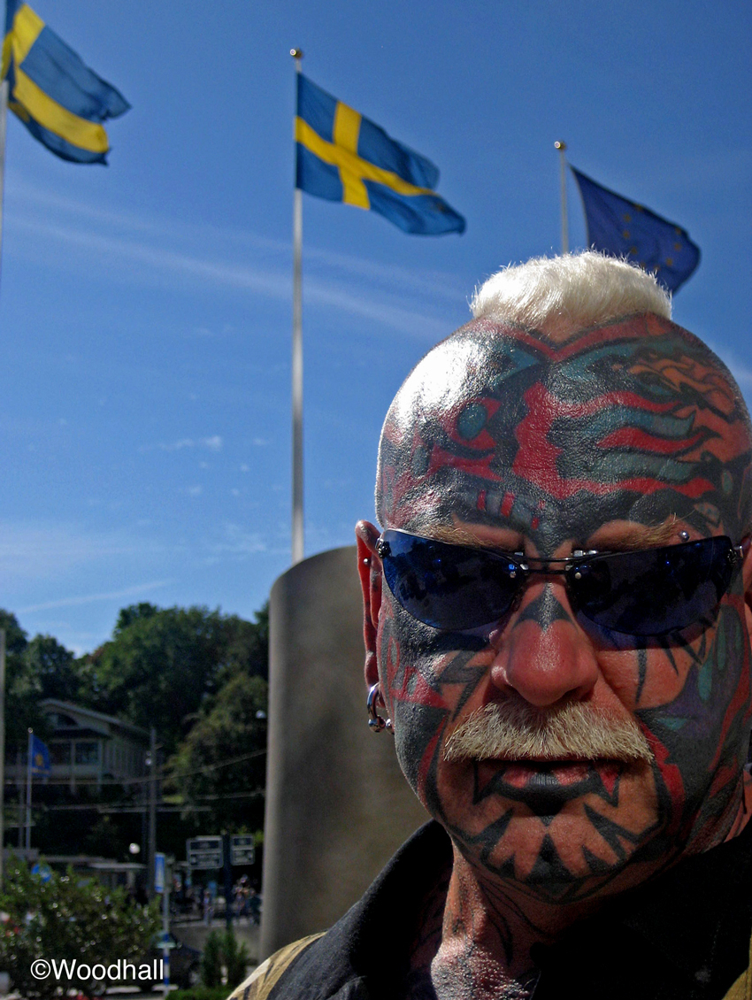THE SCARY GUY ON TOUR IN SWEDEN