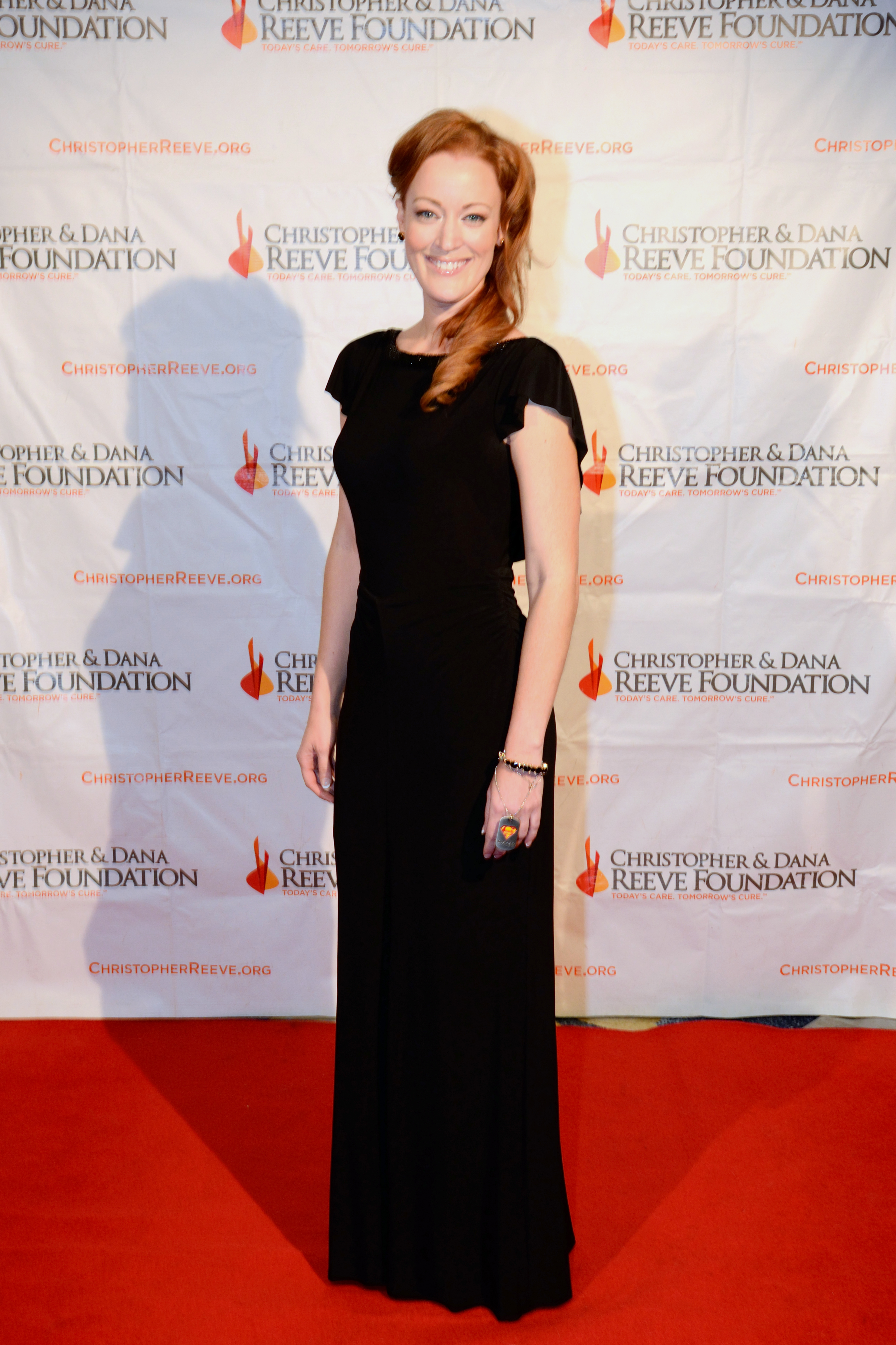 Adele René MC of Christopher and Dana Reeve Foundation Gala Dec 7, 2014
