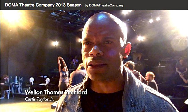 Welton Thomas Pitchford prepping for Dreamgirls in Los Angeles