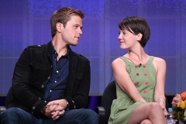Dan Amboyer and Alice St. Clair at the Summer TCA Tour - Day 1