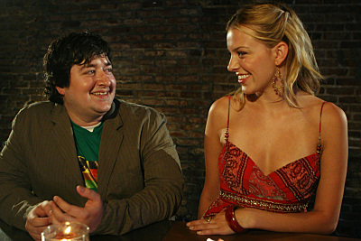 Still of Nadia Underwood and Mario Muscar in Beauty and the Geek (2005)
