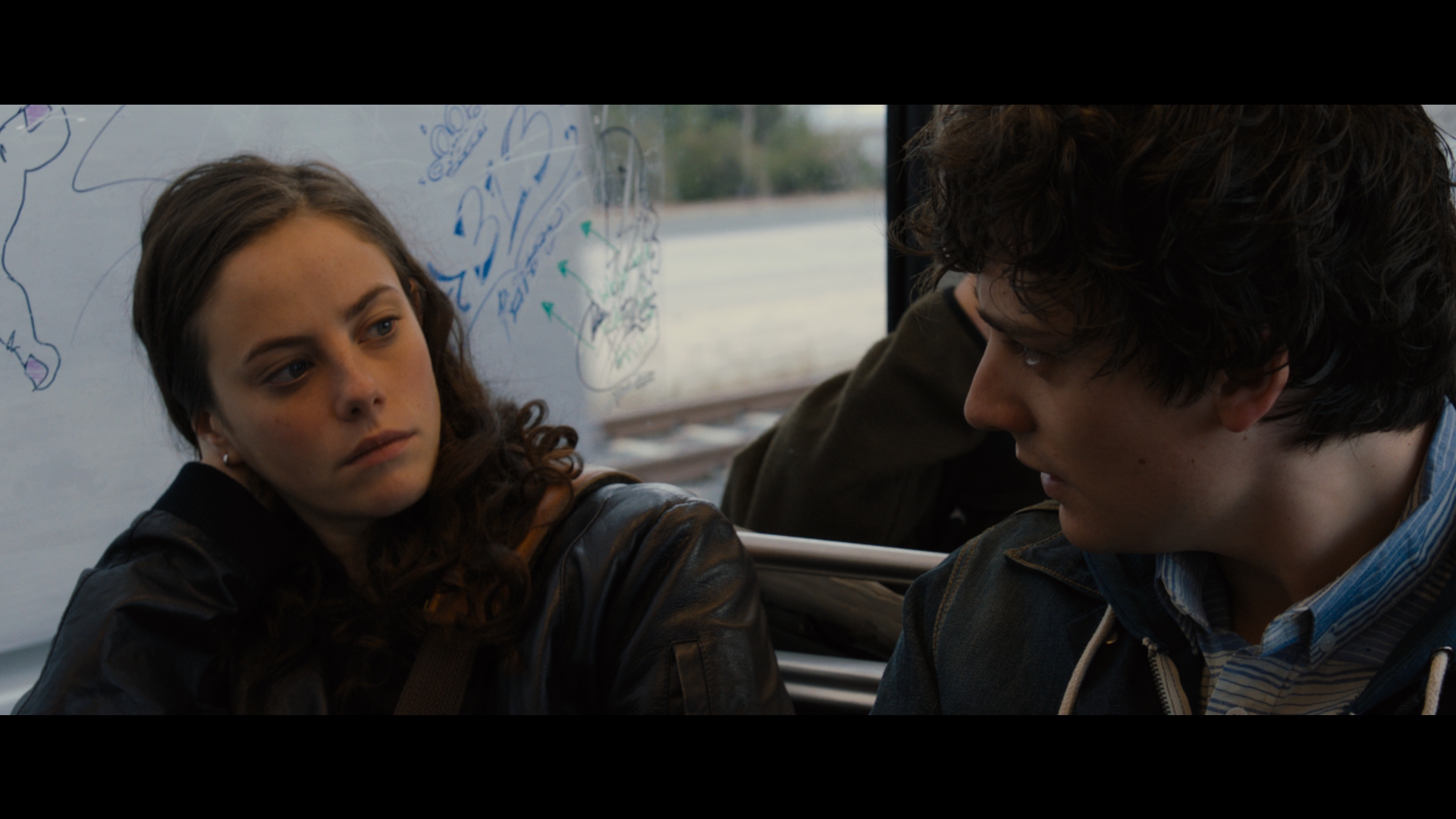Still of Kaya Scodelario and Aneurin Barnard in The Truth About Emanuel (2013)