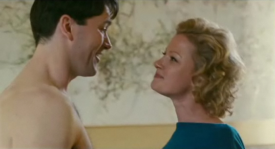 Still of Kris Arnold and Gretchen Mol from An American Affair.