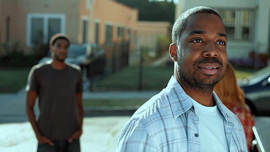 Still of Jameel Saleem and Quincy Harris in Exit Strategy (2012)