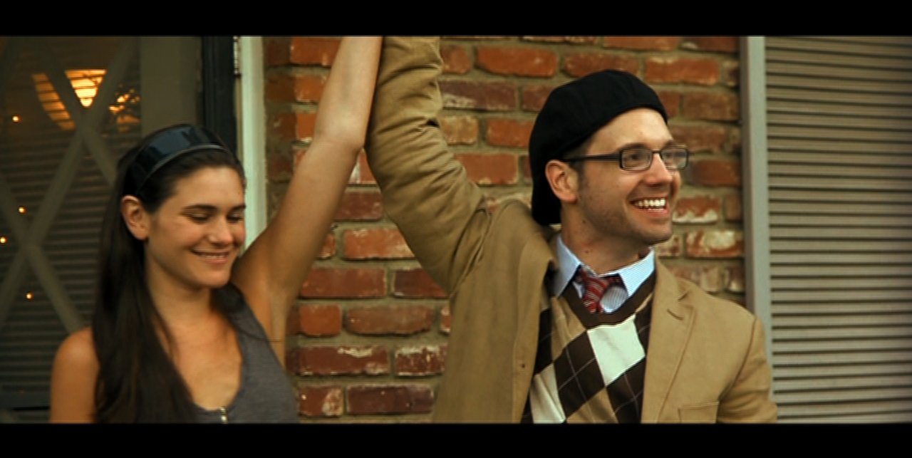 Bryan Bellomo and Jillian Leigh in WORTH THE WEIGHT.