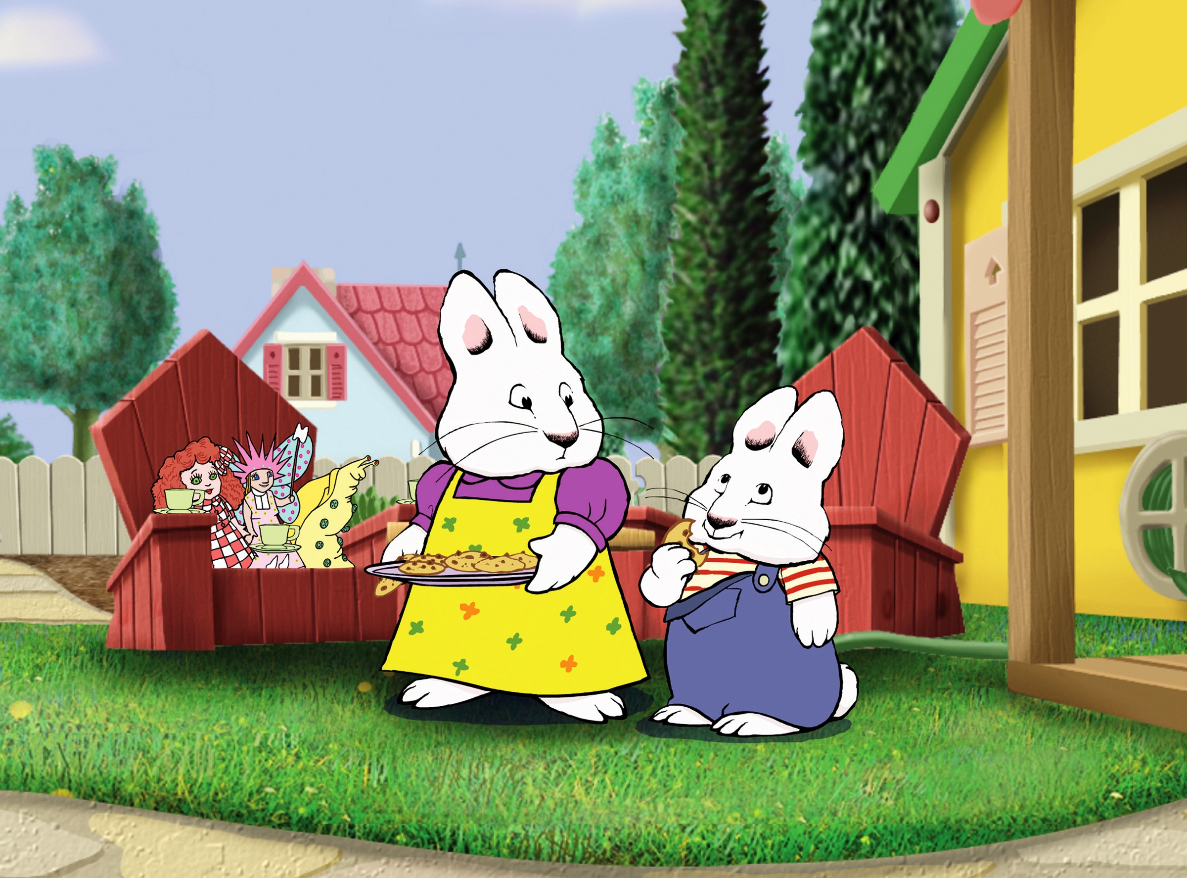 Still of Billy Rosemberg and Rebecca Peters in Max & Ruby (2002)