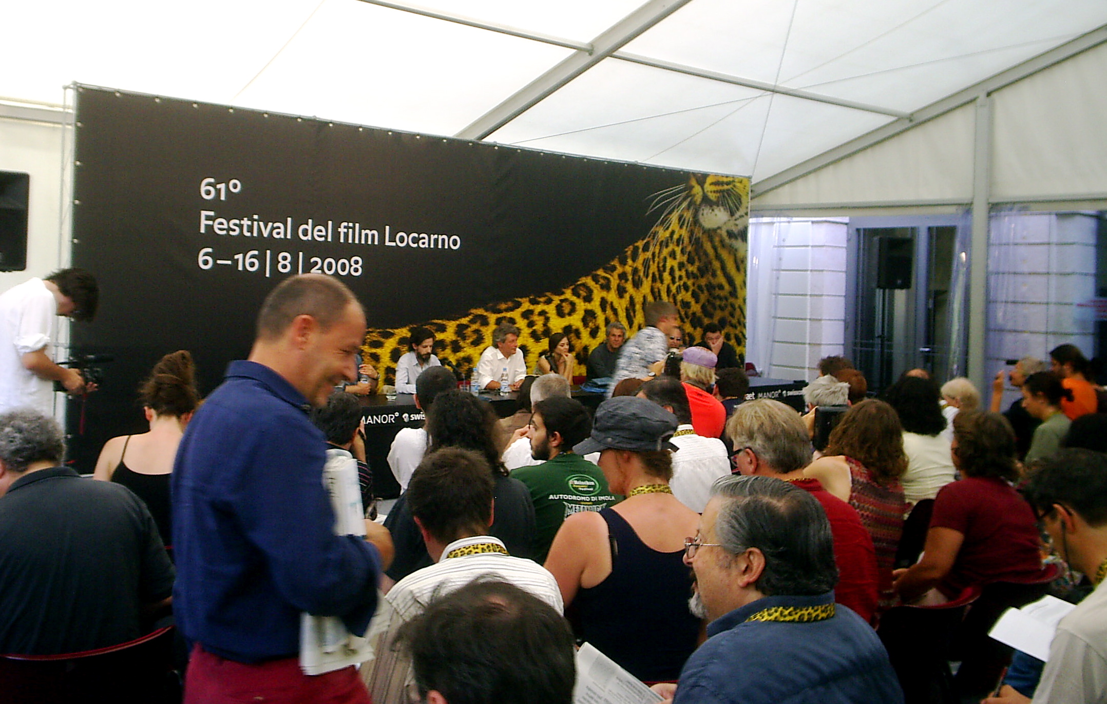 On the panel at the Locarno Film Festival