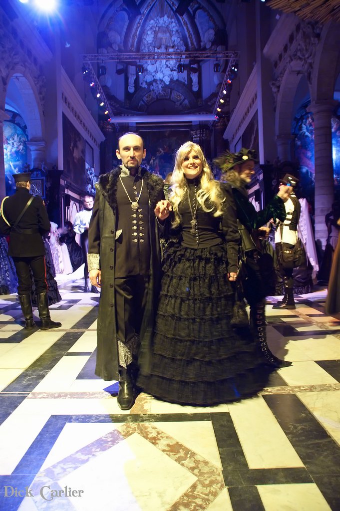 Cela Yildiz as Lord Silver Shadow at Gala Nocturna