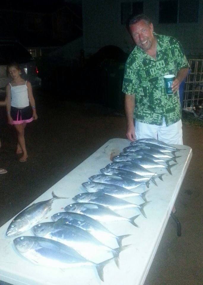 Catch of the day in Hawaii