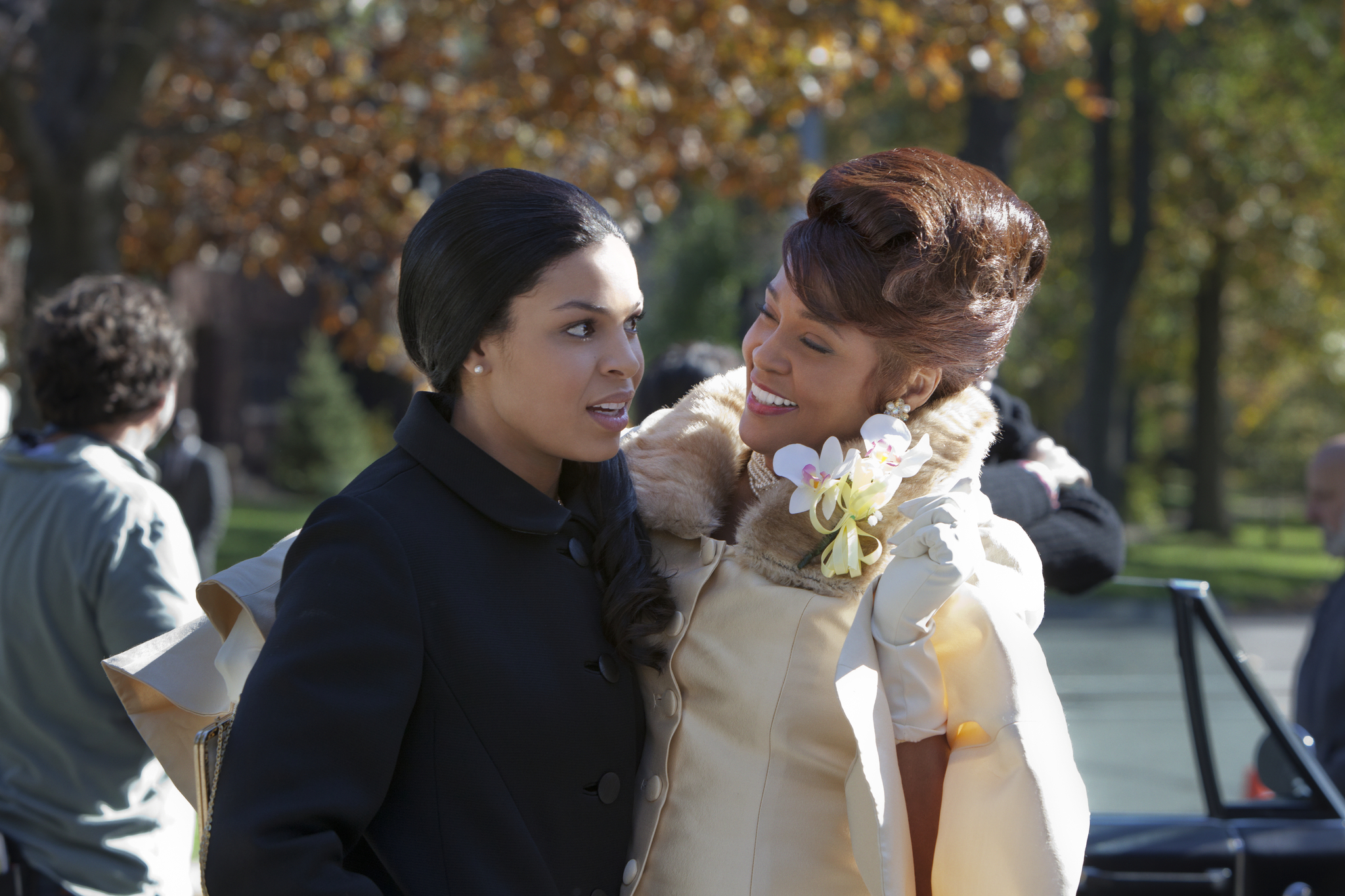 Still of Whitney Houston and Jordin Sparks in Sparkle (2012)