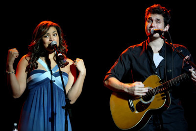 John Mayer and Jordin Sparks