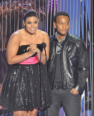 John Legend and Jordin Sparks