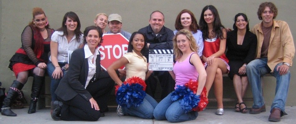 Some of the cast and crew of 