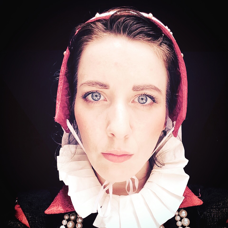 Annabel Logan as Mary Queen of Scots - Artemis Scotland Ltd.