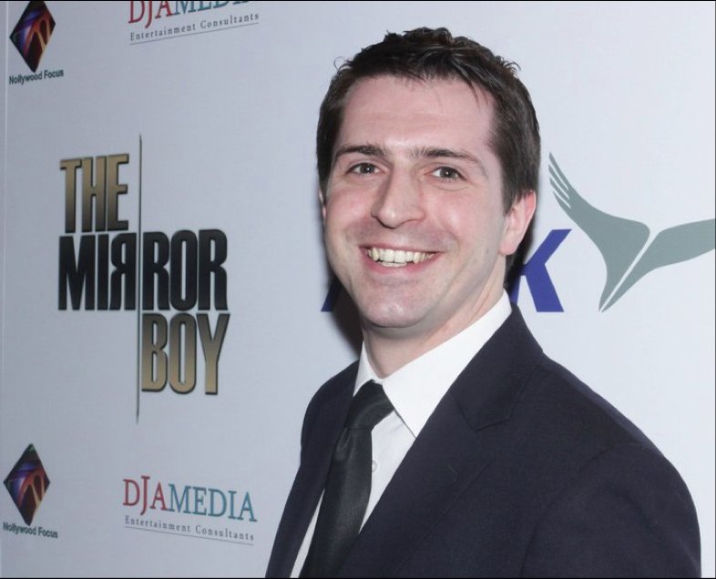 At The Mirror Boy premiere, Leicester Square