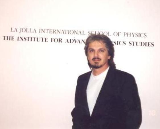 V Alexander Stefan -1989, the founding member of La Jolla International School of Physics-Institute for Advanced Physics Studies, (Stefan University)