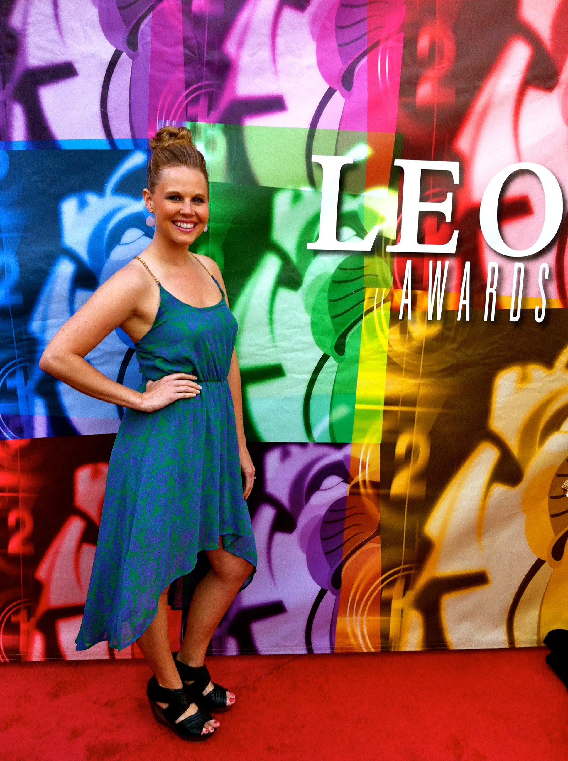 Ashley Alexander, at the Leo Awards for The Runner. She plays Angie in the web series, opposite of Brendan Penny.