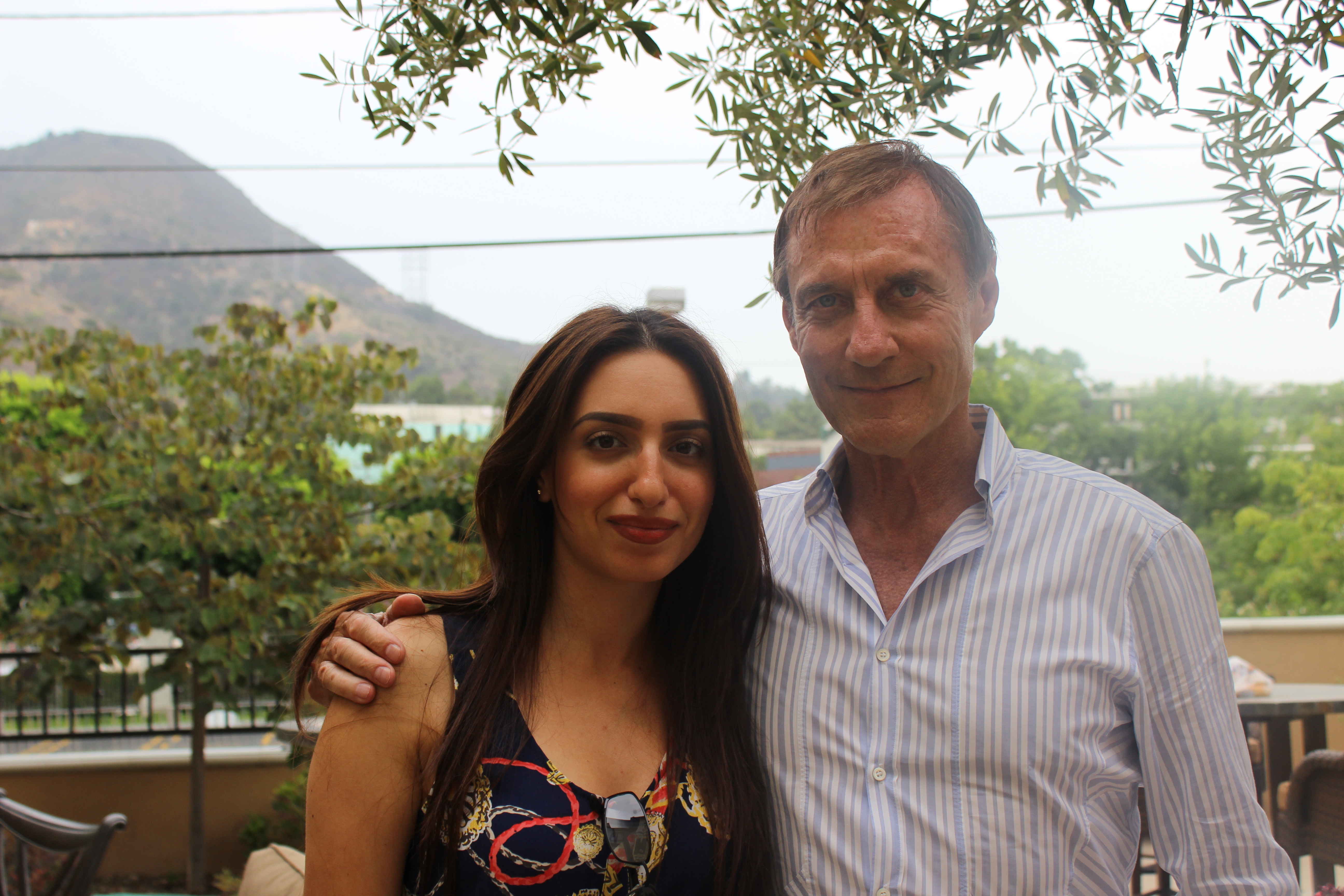 Christine Solomon and Academy Nominated director Roland Joffe