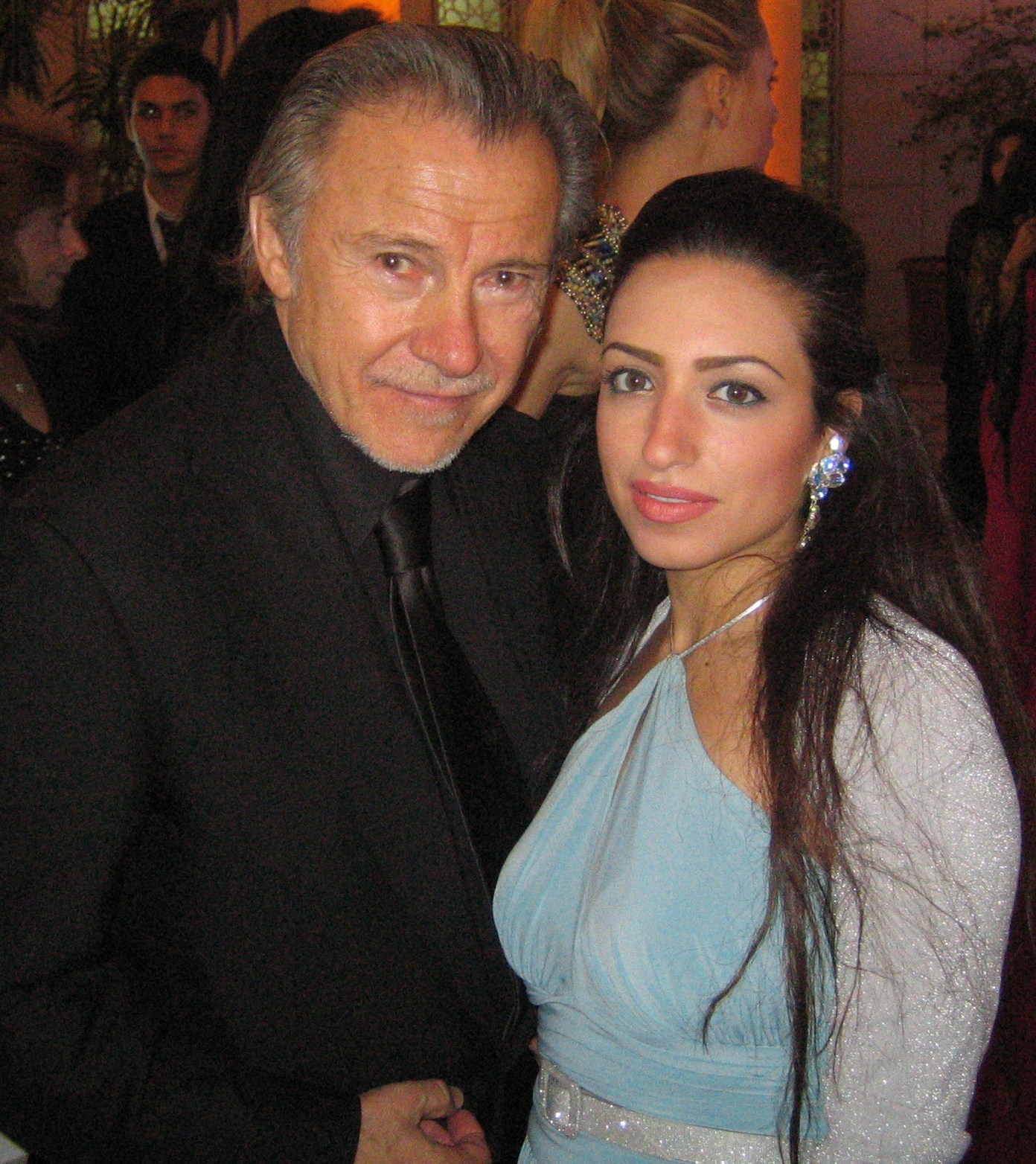 Christine Solomon and Harvey Keitel at The International Cairo Film Festival 2007