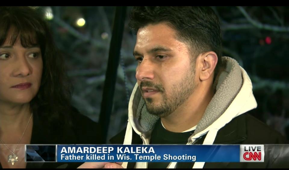 Sadly, Amardeep had to speak on CNN about violence in America