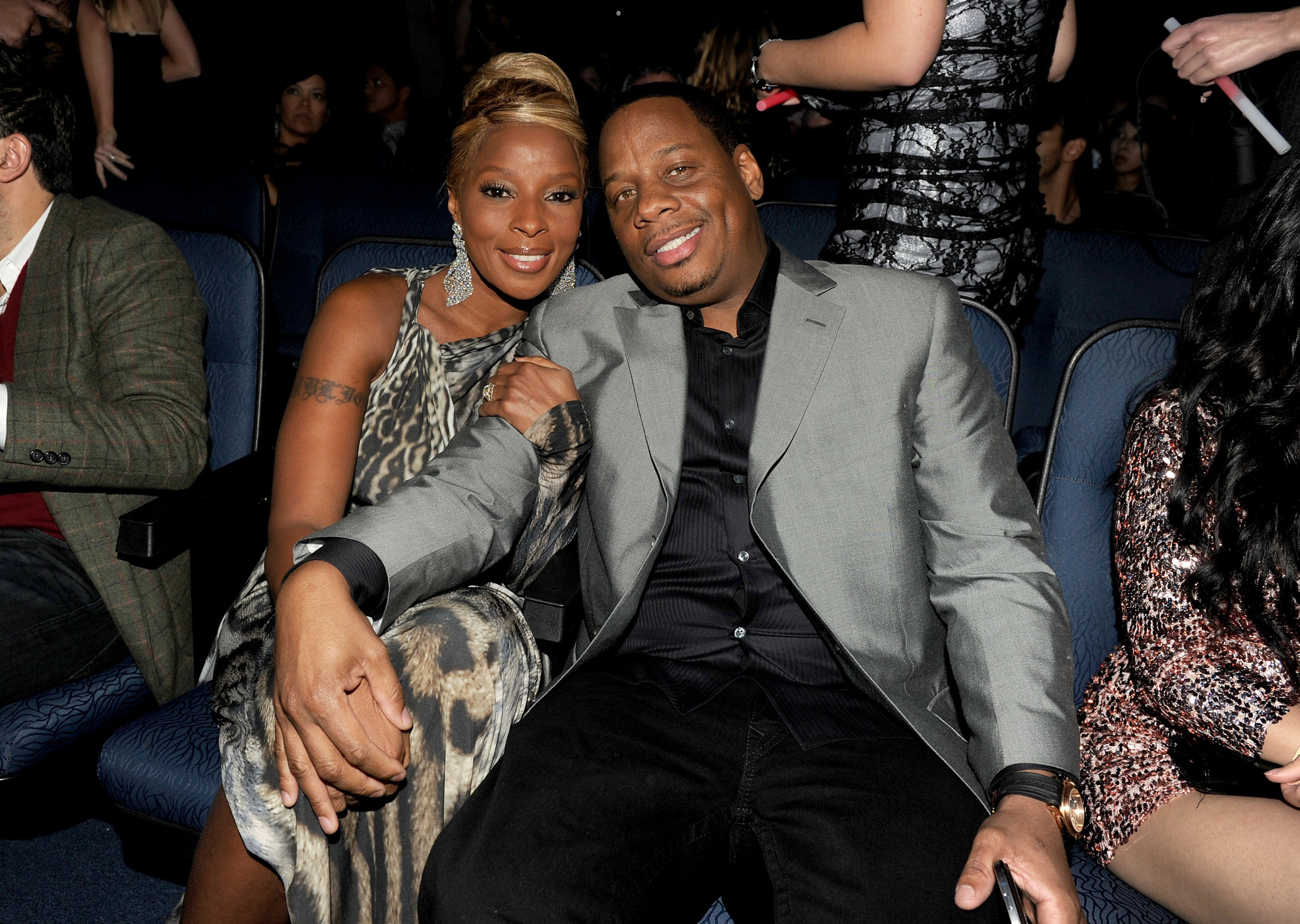 Mary J. Blige and Kendu Isaacs