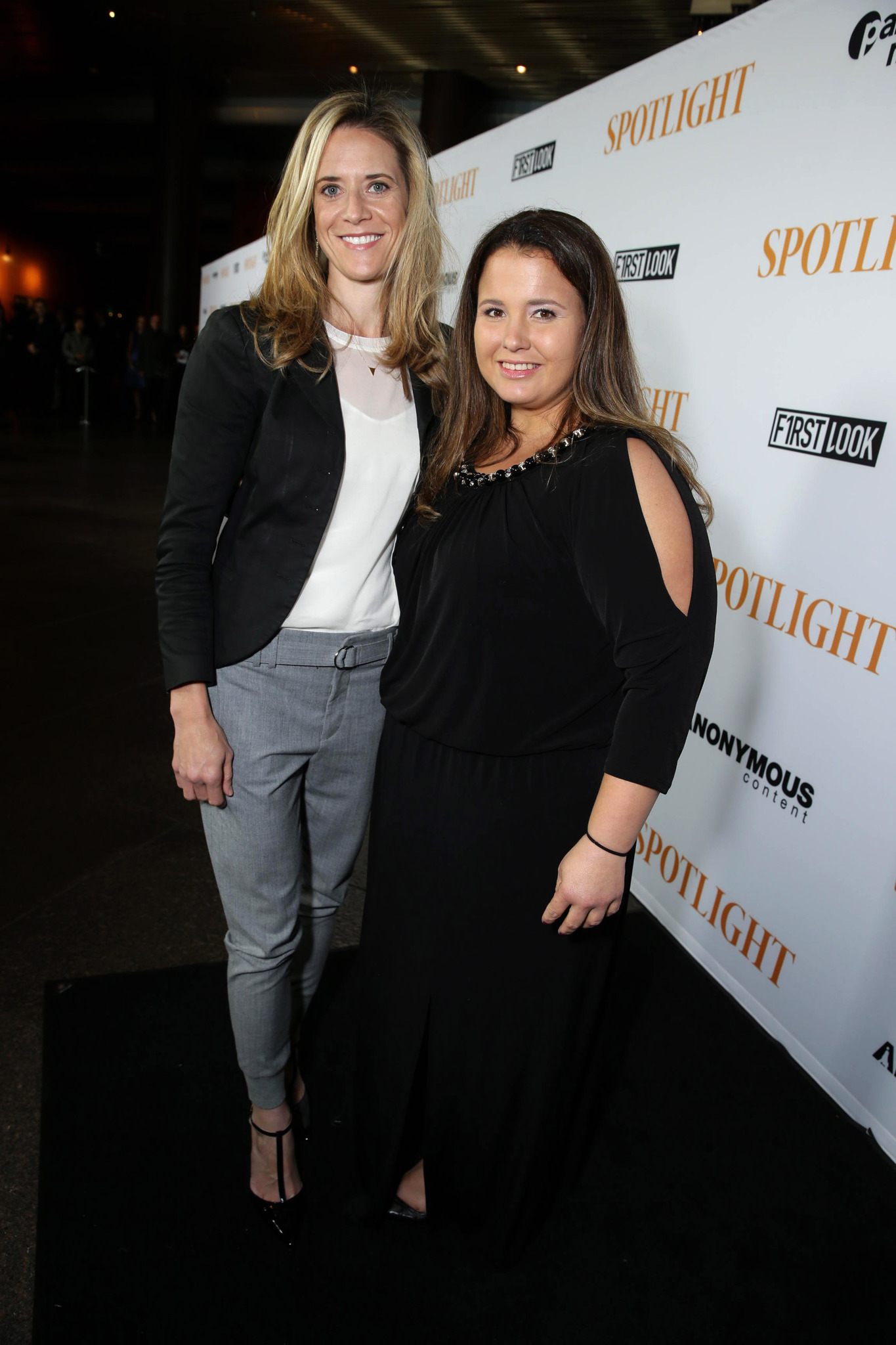 Blye Pagon Faust and Nicole Rocklin at event of Spotlight (2015)