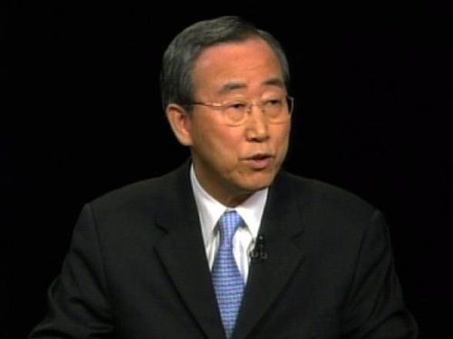 Still of Ban Ki-moon in Charlie Rose (1991)