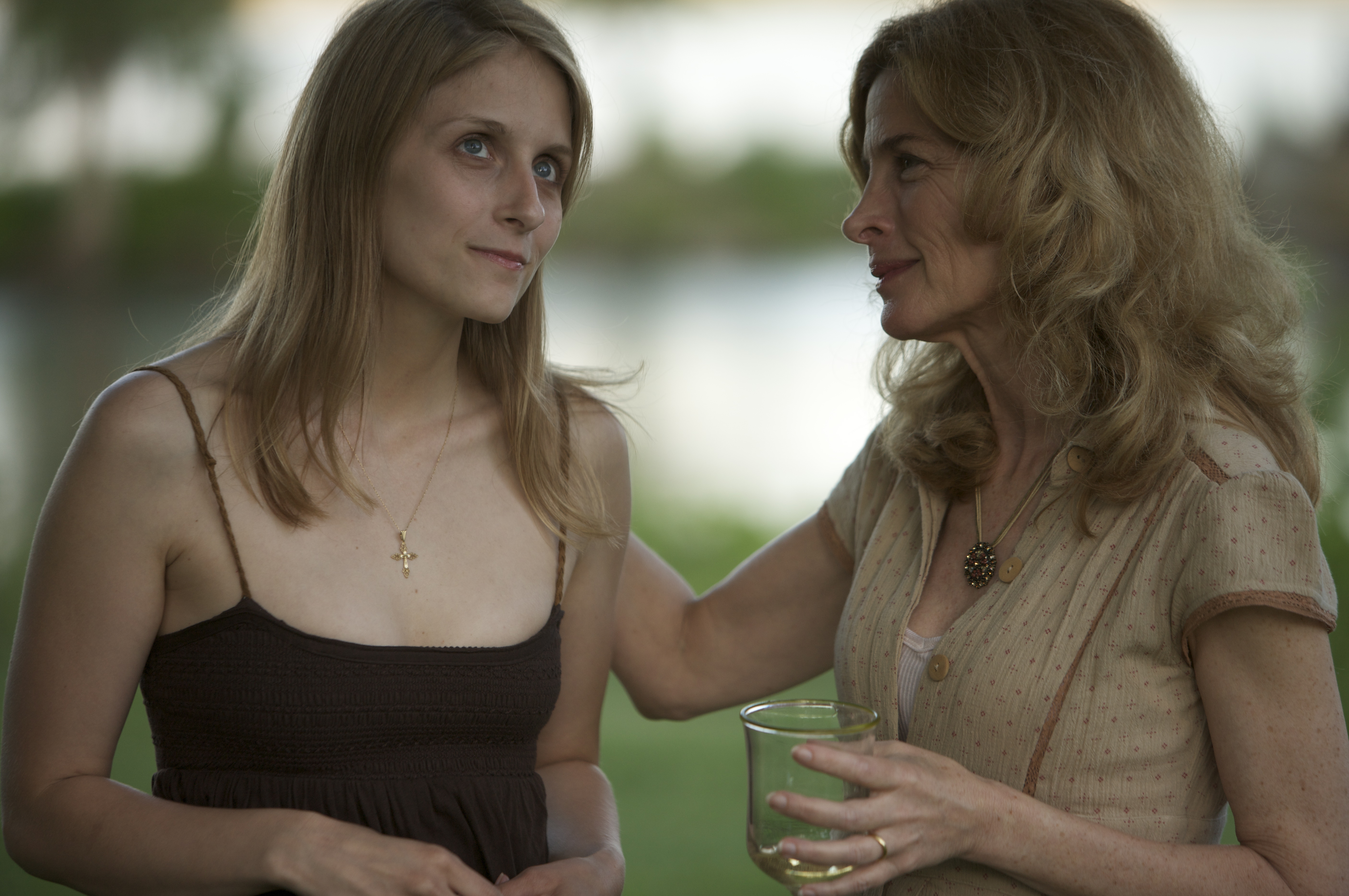 Christina Vinsick and Blanche Baker in Whisper Me a Lullaby