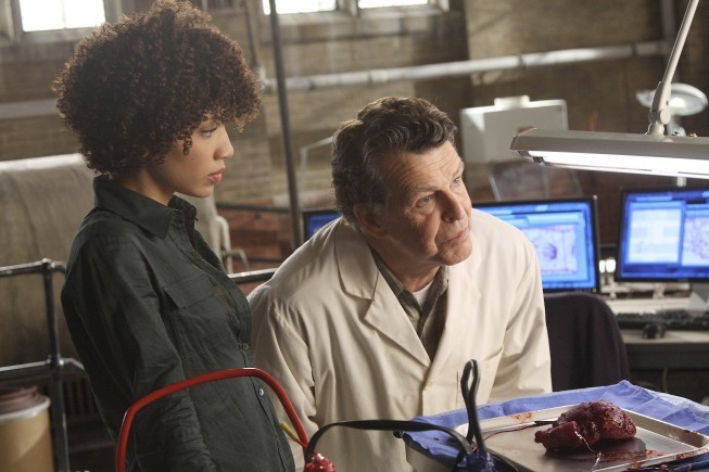 Still of John Noble and Jasika Nicole in Ties riba (2008)