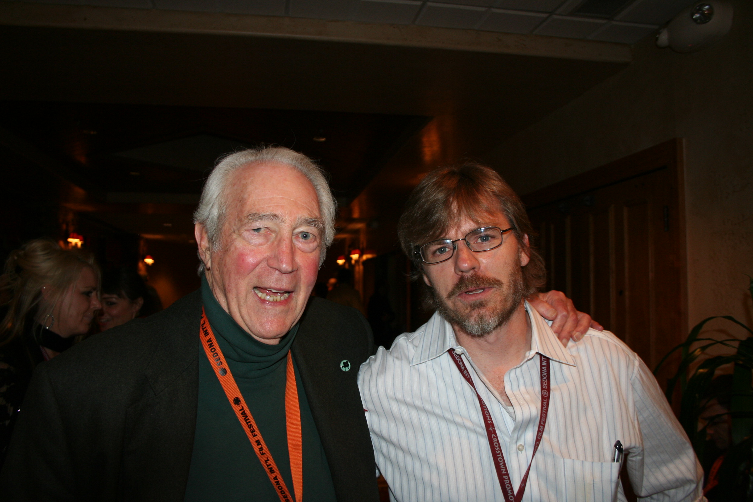 With the wonderful James Karen, who was happy to spout Return of the Living Dead lines to me!