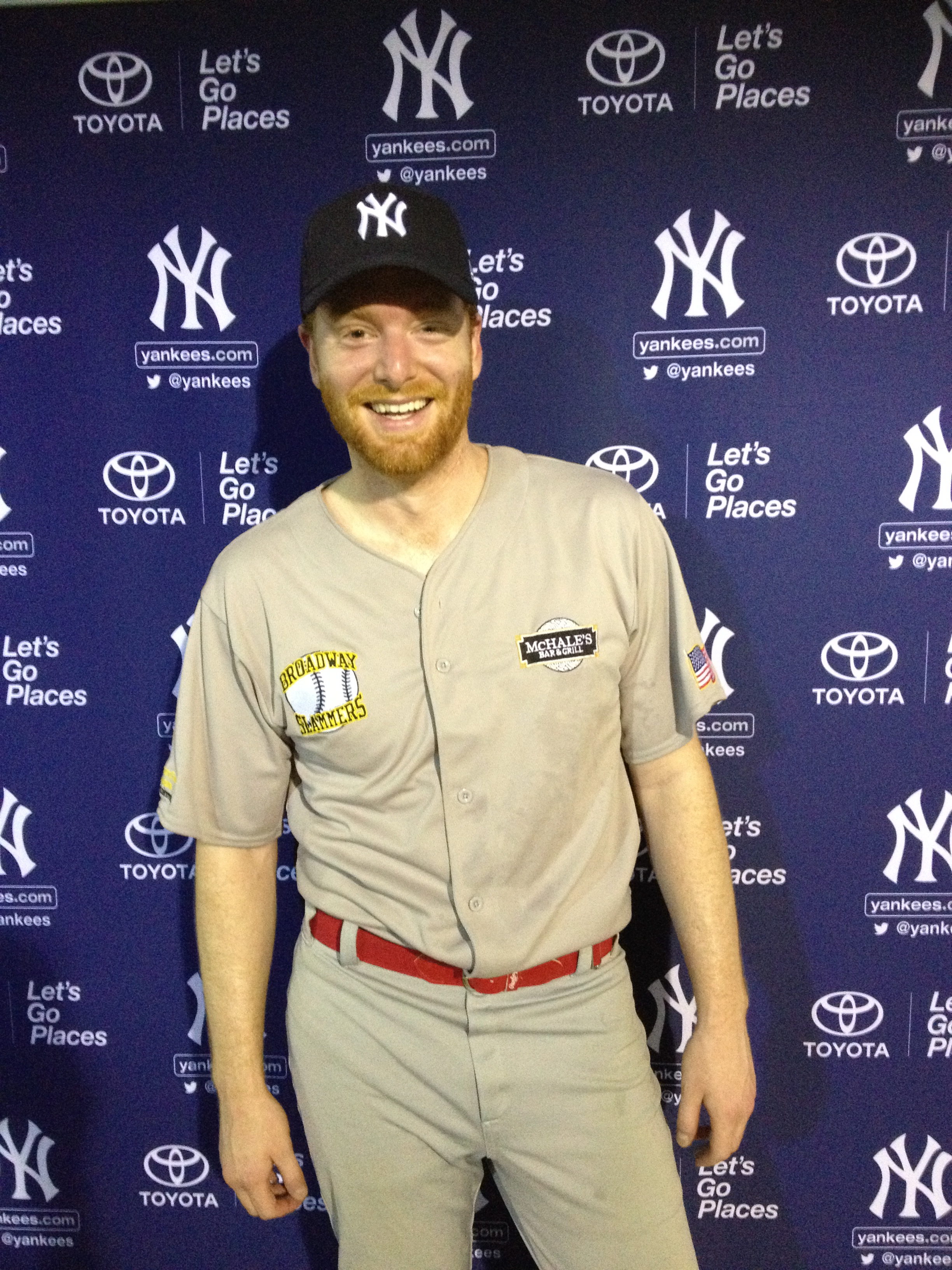 Broadway Show League Charity All-Star game, Yankee Stadium